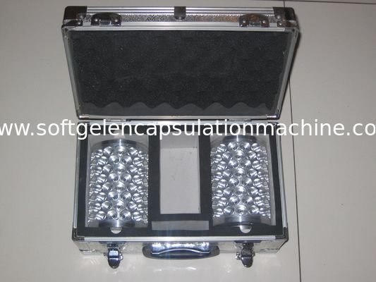 Cetakan Kapsul AL / Cu Paintball Die Roll untuk mesin enkapsulasi softgel 10 "/12"