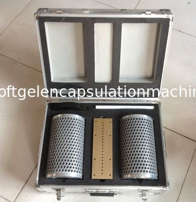 Cetakan Kapsul Presisi Tinggi Aluminium Alloy Softgel Set Die Roll Lengkap