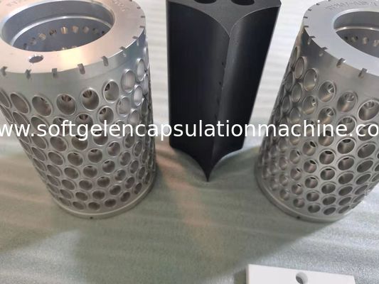 Cetakan Kapsul Multi Rongga 103x152 150x250 Die Roller Untuk Mesin Enkapsulasi Softgel
