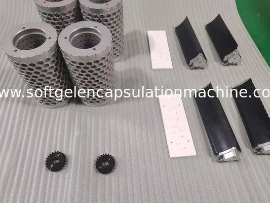 Mesin Enkapsulasi Paintball Plc Halal Soft Capsule Oil Dan Paste Filling
