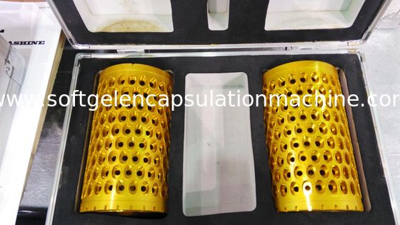 Softgel Die Roll 10 inci Cetakan Kapsul Besar Untuk Membuat Bentuk OB / OV Dengan CE