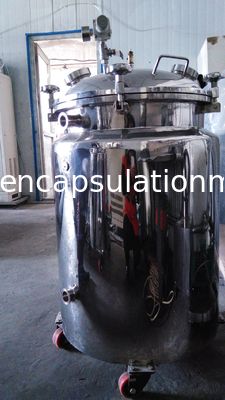 Tangki Pencampur Gelatin Stainless Steel PID dengan vakum dan pemisah udara bersama-sama