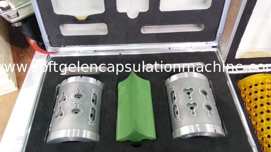 Fish Shape Die Roll Tooling Capsule Mold Untuk Mesin Enkapsulasi Softgel 10 "/12"