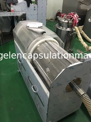 Pengering Tumbler Enkapsulasi Farmasi Efisien Dengan Sistem Pemanas