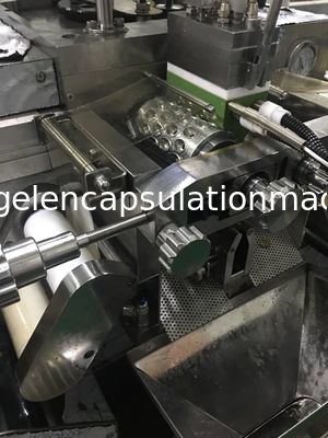 10 "12" Mesin Enkapsulator Skala Besar Pembuatan Kapsul Gelatin Lembut