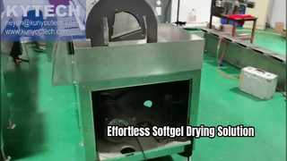 Solusi Efisiensi Pengering Tumbler Softgel yang Mudah Diangkat
